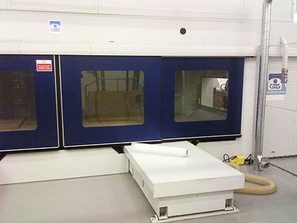 5 axis CNC router at Metropolitan works